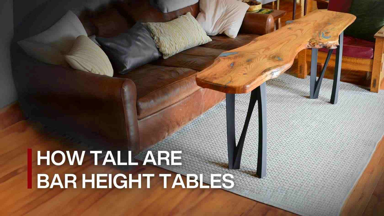 metal legs for bar height table