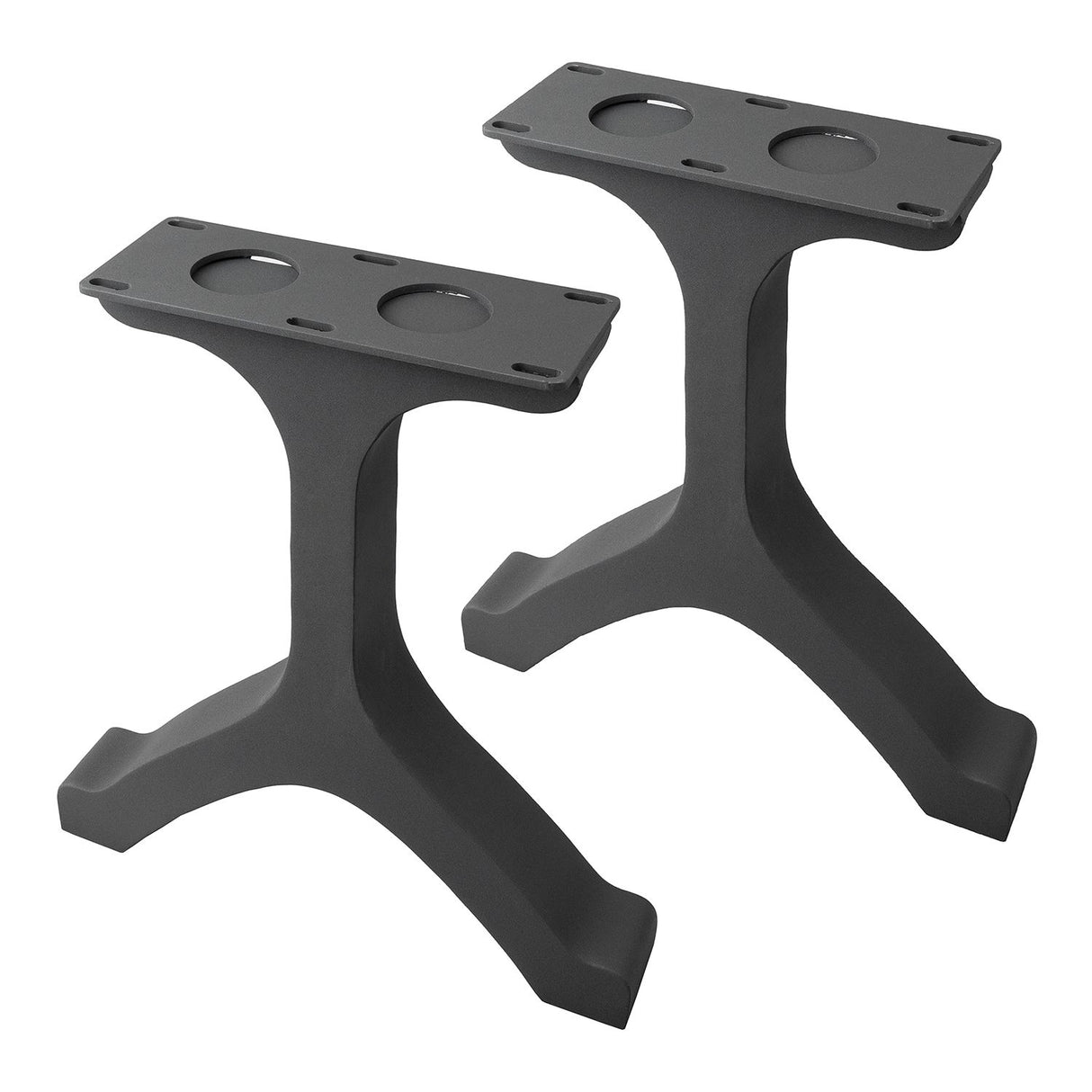 minimalist mid-century bench legs 16 inches height for seating