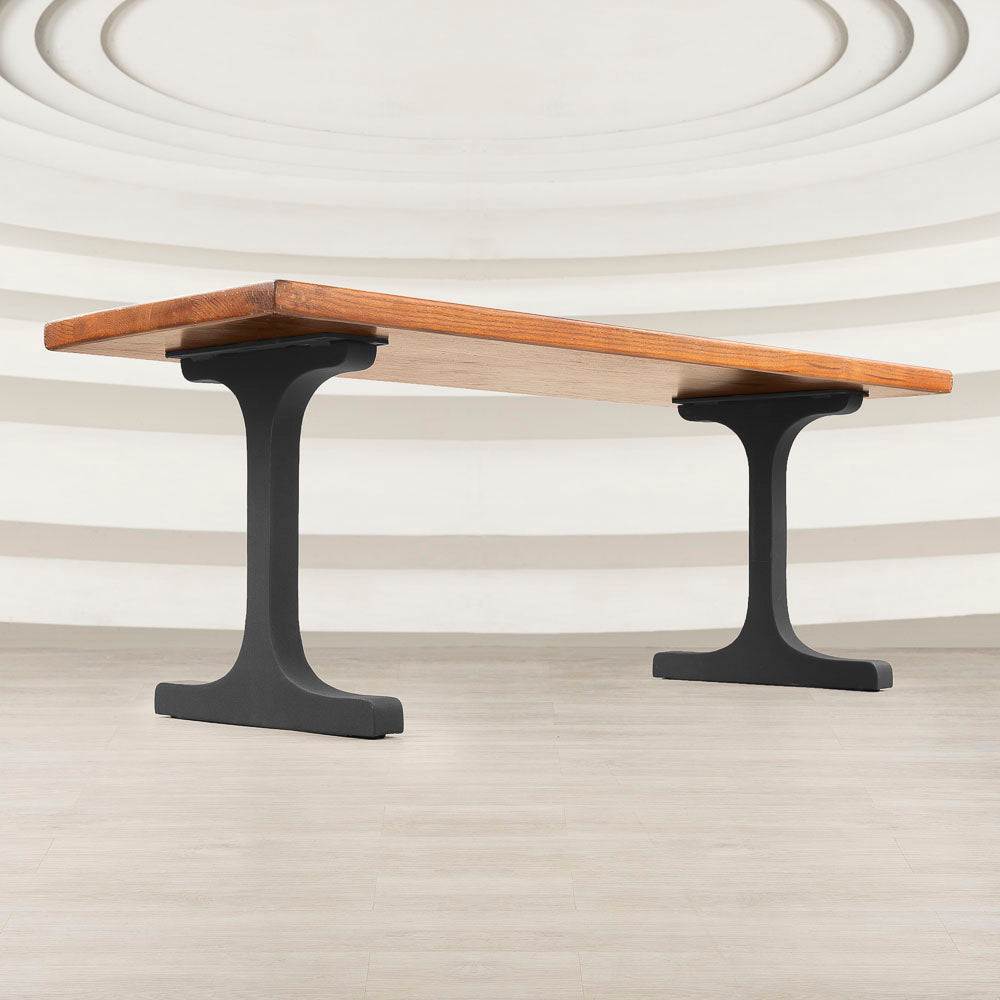 heavy duty metal table bench legs wineglass 102 for indoor and outdoor use