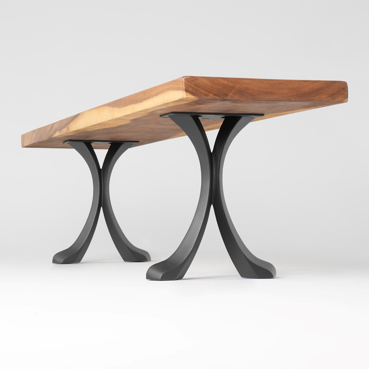 Bench Legs 109 Xeni - 13W, 16H inch - Set of 2 pcs of FlowyLine Design Coffee Table Base for DIY furniture dining home decor epoxy woodworkbench furniture legs steel table coffee table legs modern outdoor bench dining bench handmade furniture rustic table legs narrow wood bench entryway x bench legs