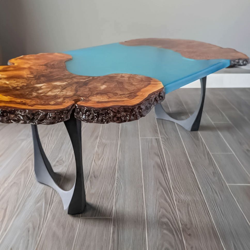 Bench Legs 110 Oria 16H for Woodworking, Live Edge Tabletop Coffee Table Base for DIY furniture dining home decor epoxy woodworkbench legs flowyline legs modern coffee table metal side table kitchen table legs set of bench legs trapezoid c bench frame hair pin legs walnut legs tapered