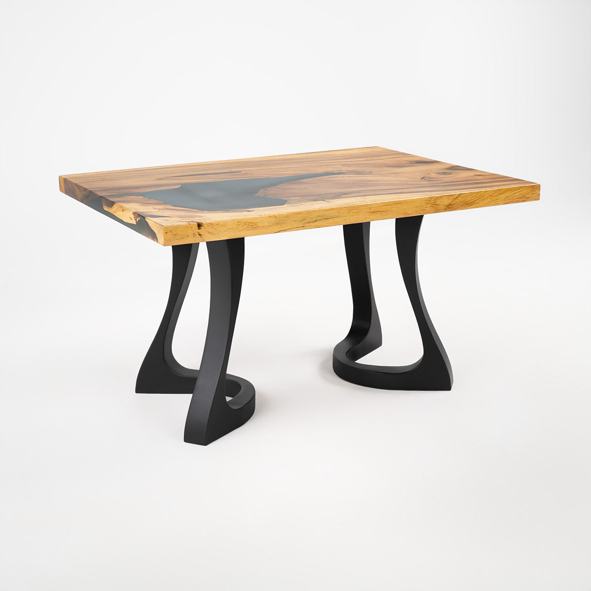 Bench Legs 117 Uzar 16H for Woodworking, Live Edge Tabletop Flowyline Design Coffee Table Base for DIY furniture dining home decor epoxy woodworkbench steel table legs farmhouse outdoor bench metal coffee table round stool legs modern desk small bench charcuterie narrow wood bench modern metal legs for bench