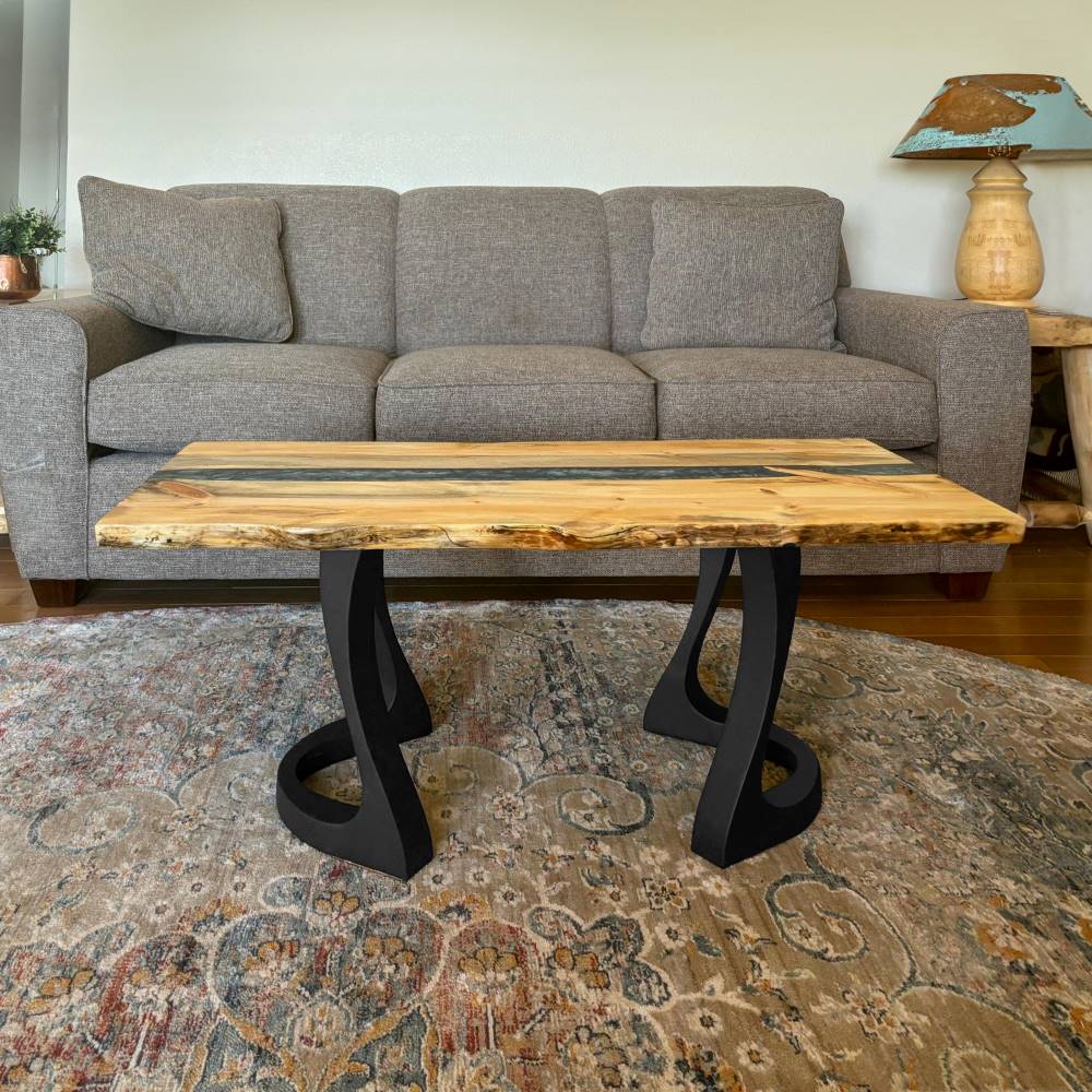 Bench Legs 117 Uzar 16H for Woodworking, Live Edge Tabletop Flowyline Design Coffee Table Base for DIY furniture dining home decor epoxy woodworkbench steel table legs farmhouse outdoor bench metal coffee table round stool legs modern desk small bench charcuterie narrow wood bench modern metal legs for bench