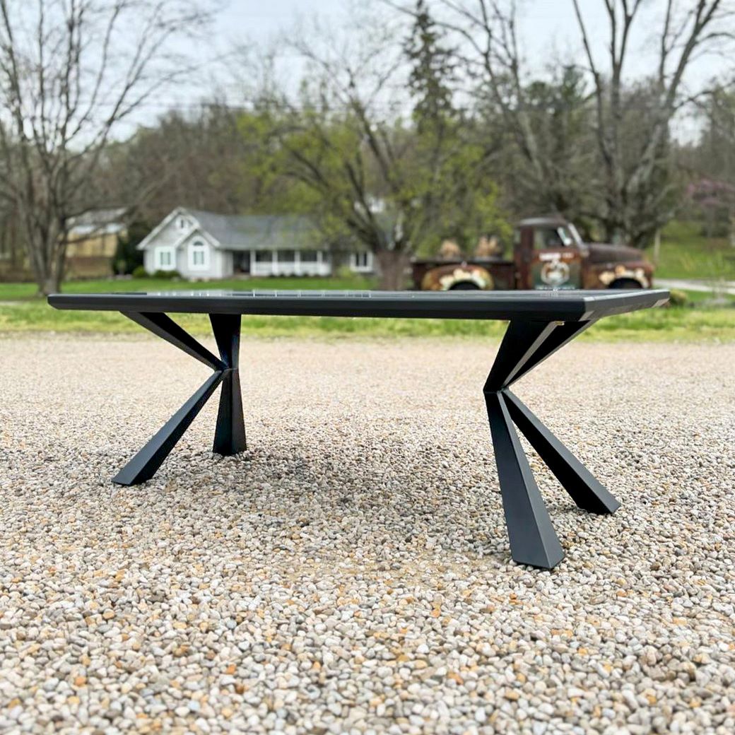 Bench Legs 125 Kheops 16H Modern Metal Furniture metal bench legs bench legs metal work bench legs feedback