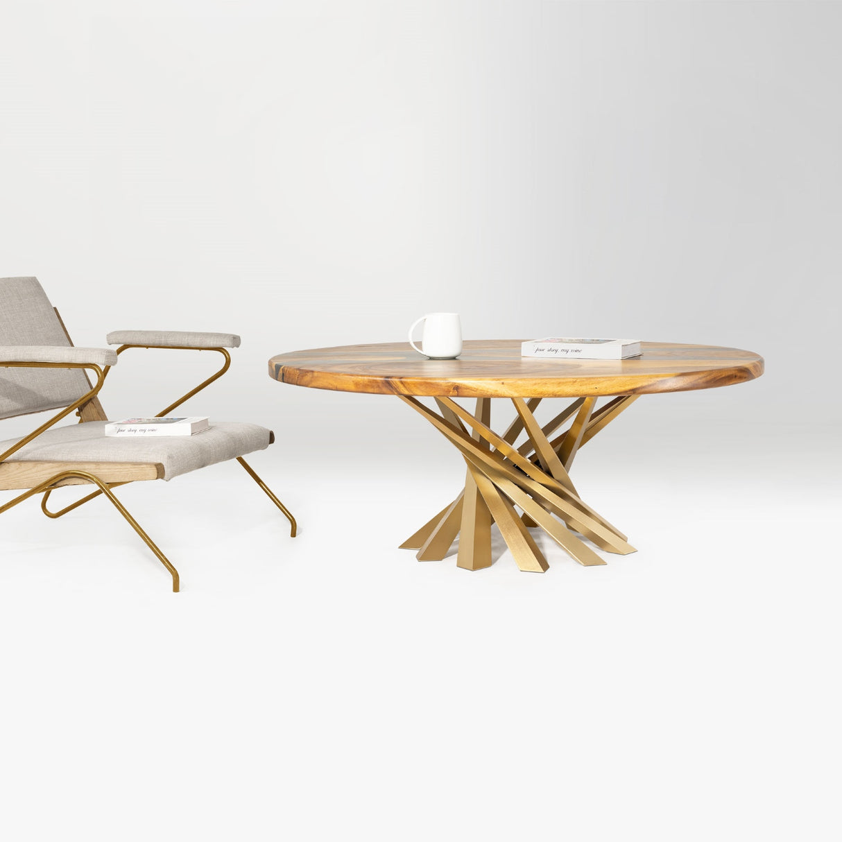 Coffee Table Base 226 Filar 16H Metal Furniture Legs for DIY Projects