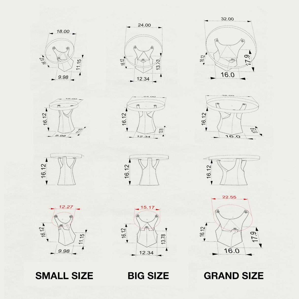 Coffee Table Legs 106G Namu (Grand Size) 16H Modern Metal Furniture coffee table legs legs for coffee table round coffee table legs legs for round coffee table black metal coffee table legs unique metal coffee table legs coffee table legs for sale replacement legs for coffee table black coffee table legs