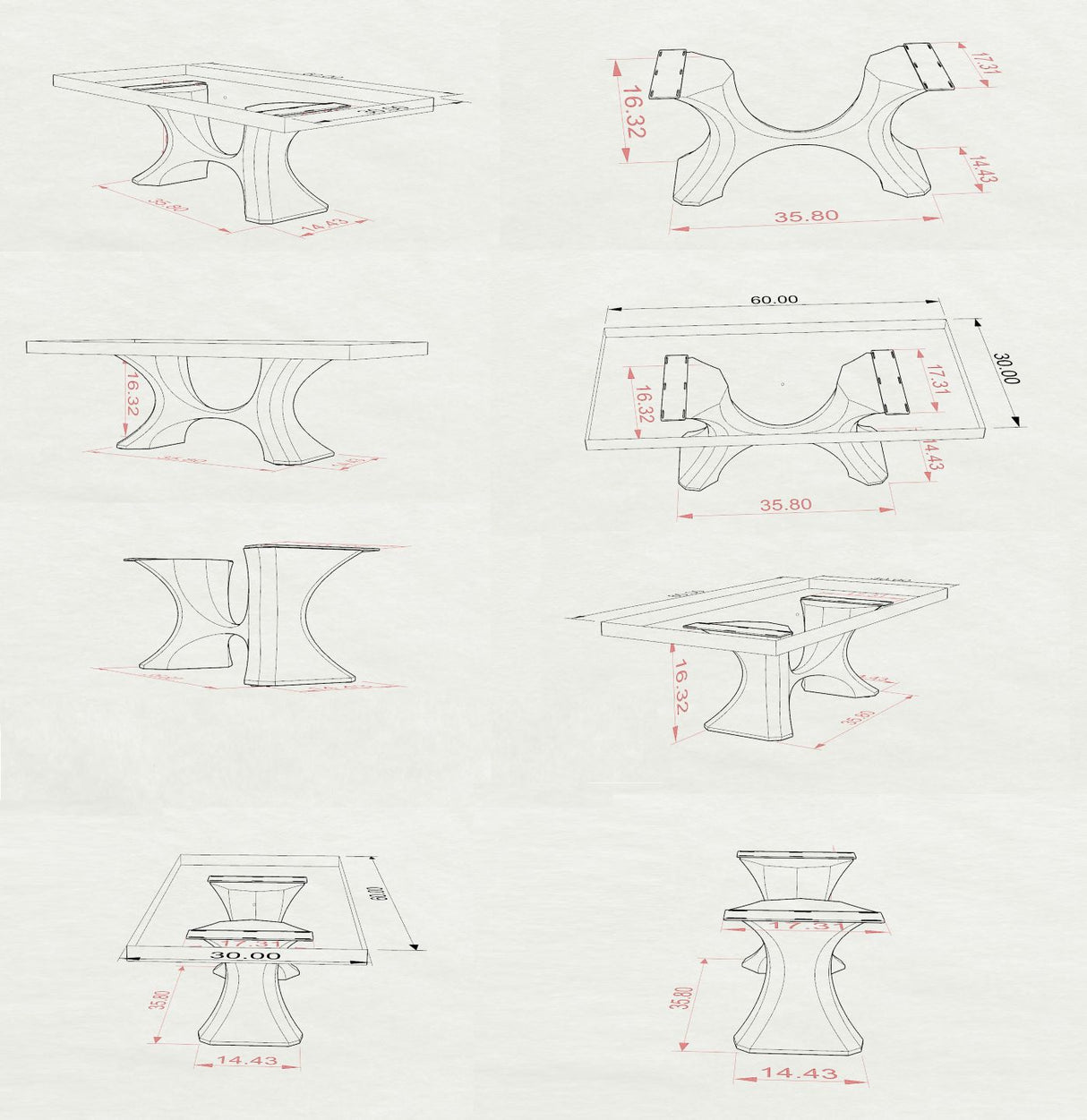 Coffee Table Legs 208 Haru 16H Modern Handmade Furniture live edge coffee table legs slab coffee table legs coffee table legs for live edge wood slab coffee table legs metal legs for live edge coffee table legs for live edge coffee table live edge coffee table metal legs live edge coffee table with hairpin legs
