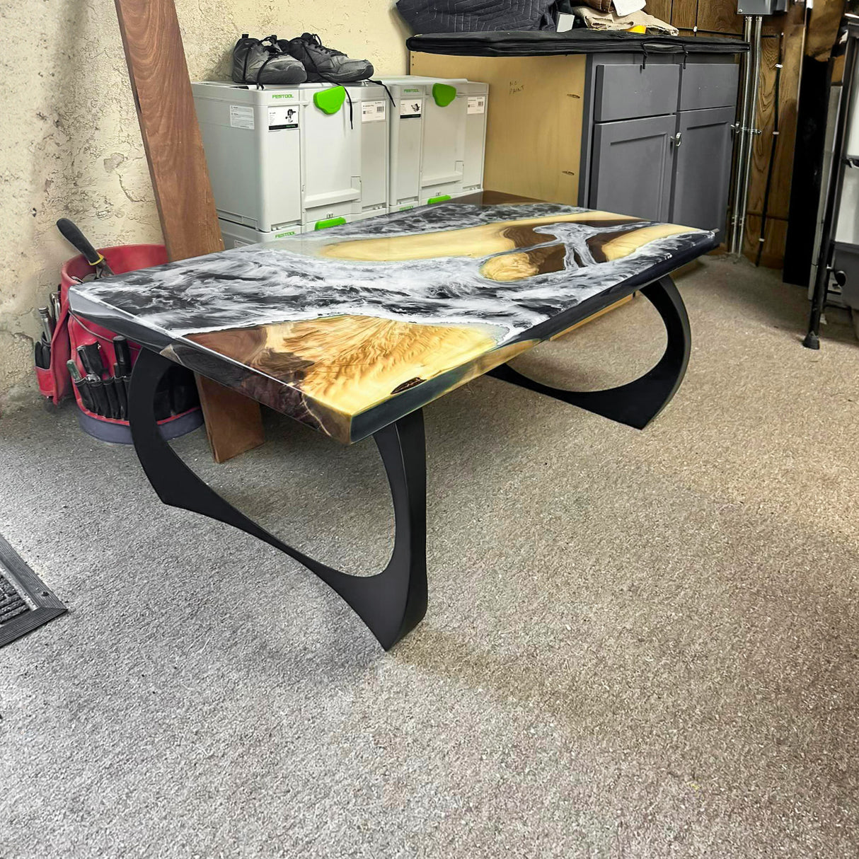 Coffee Table Legs 446 Cleo 16H Metal Luxurious Furniture of FlowyLine Design Coffee Table Base for DIY furniture dining home decor epoxy woodworkdesk legs coffee table metal coffee table flowyline side table Furniture Legs handmade furniture narrow wood bench modern bench coffee table legs legs for coffee table round coffee table legs legs for round coffee table black metal coffee table legs unique metal coffee table legs coffee table legs for sale