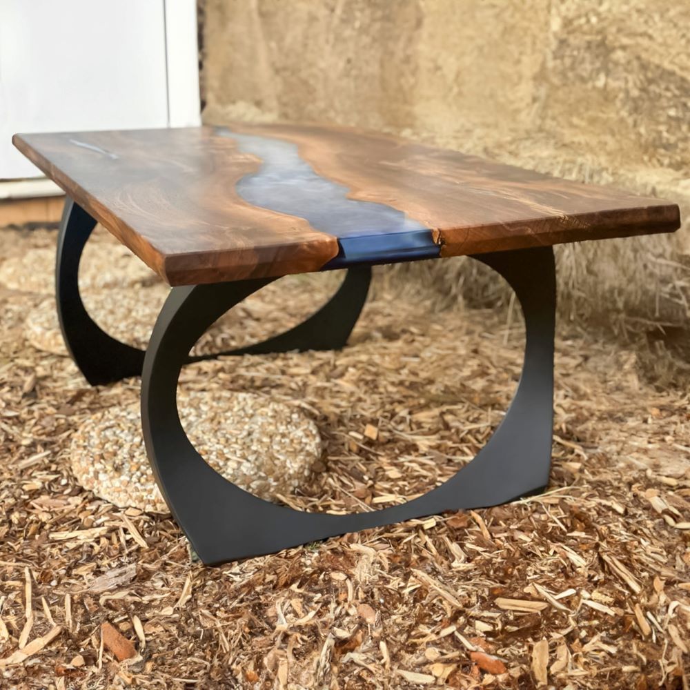 Coffee Table Legs 446 Cleo 16H Metal Luxurious Furniture of FlowyLine Design Coffee Table Base for DIY furniture dining home decor epoxy woodworkdesk legs coffee table metal coffee table flowyline side table