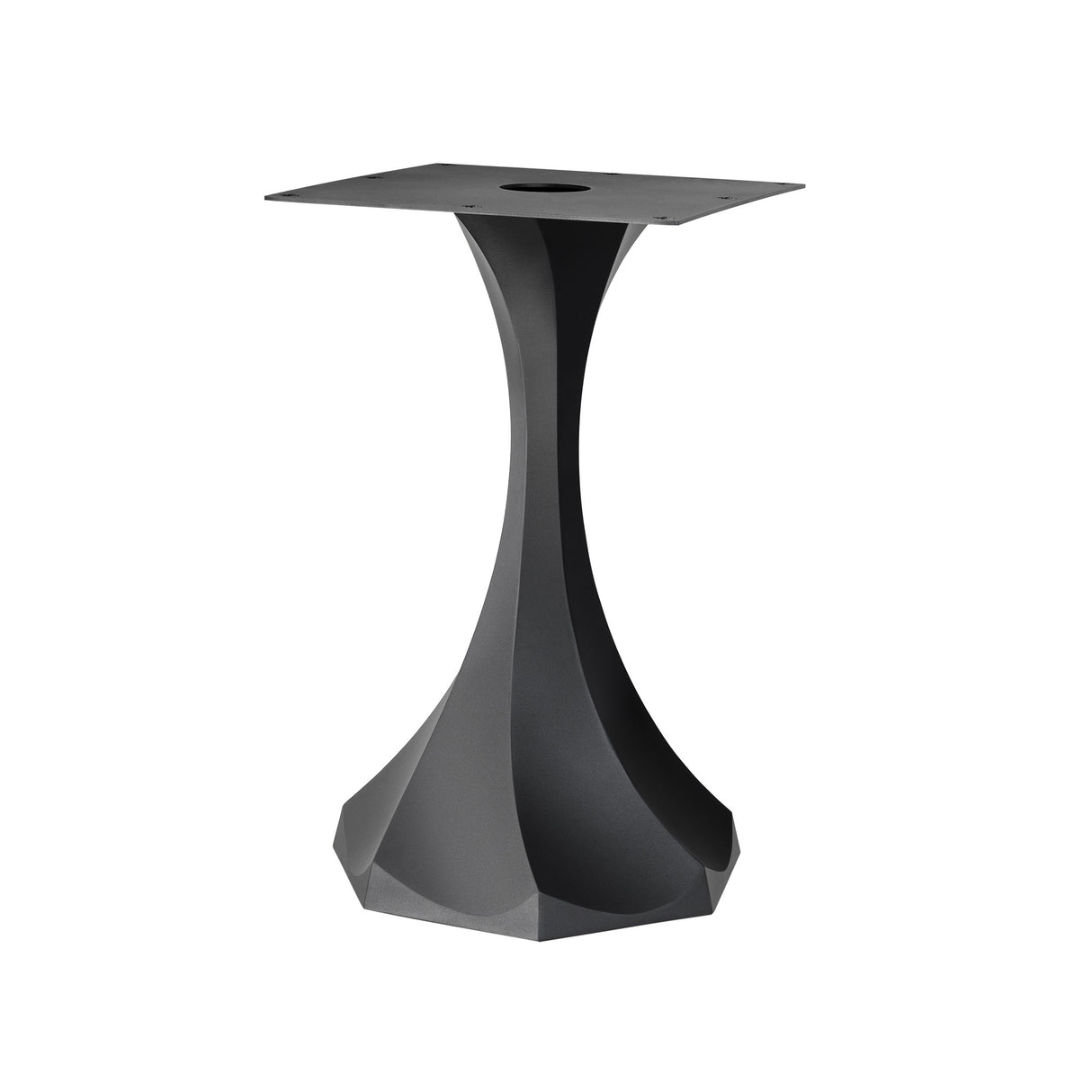 round table base on a white background