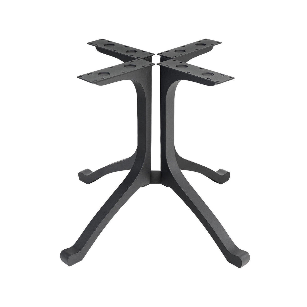 Counter Table Base 628 Wishbone 34.5H Metal Counter Table Base for Round Table Top heavy duty steel table base metal dining table base counter height table base round table base round table base only table base metal furniture