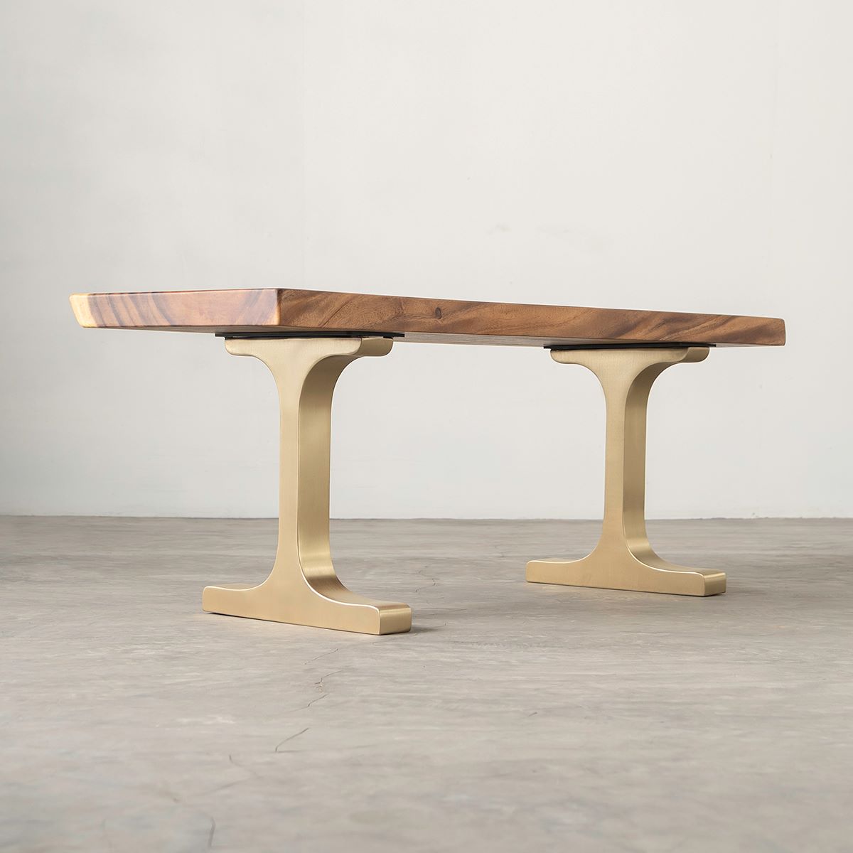 Gold Bench Legs 114 Wineglass 16H Elegance Brass Furniture; gold table legs; gold dining table legs; gold coffee table legs; gold metal table legs; brushed gold table legs; table legs gold; gold legs for table;