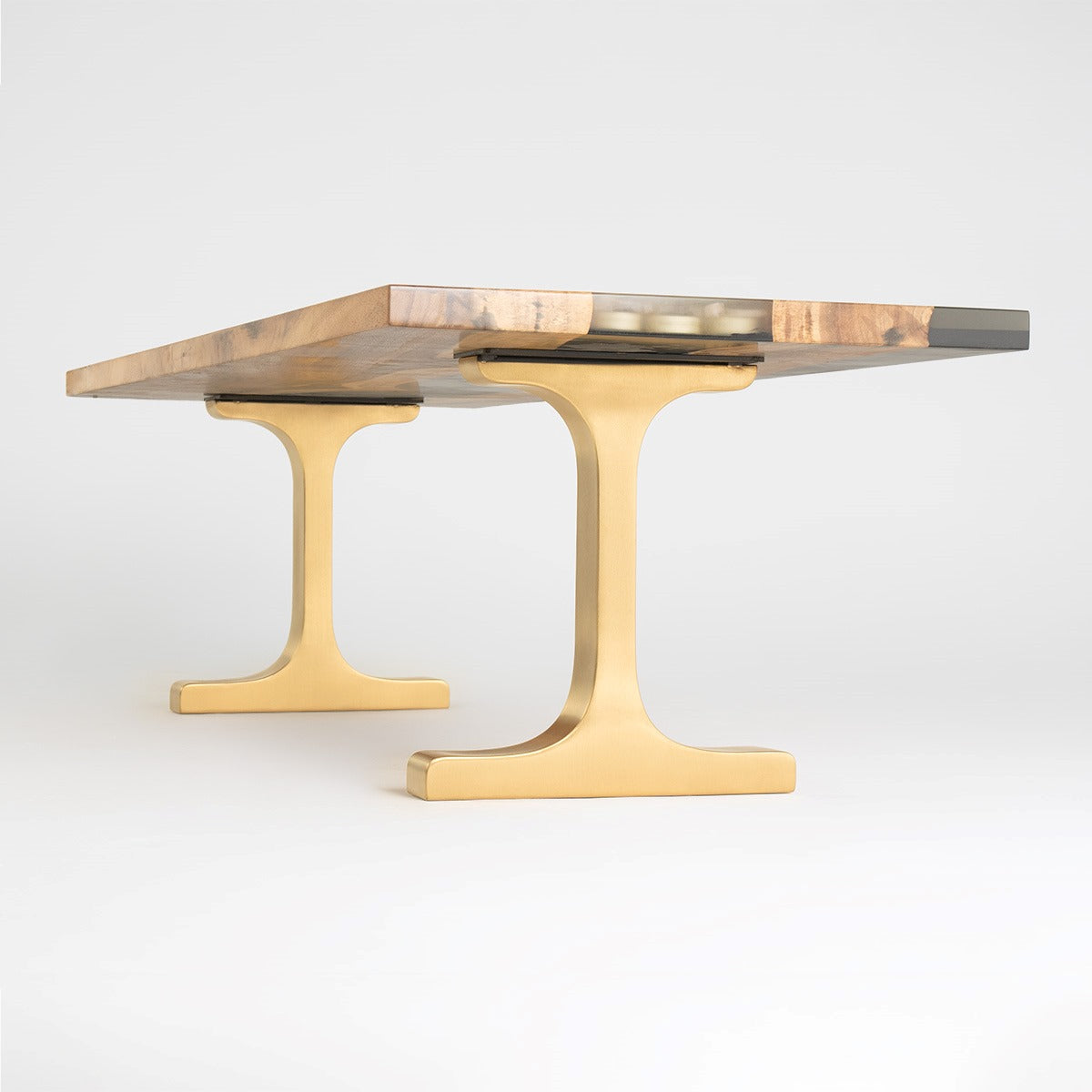 Gold Bench Legs 114 Wineglass 16H Elegance Brass Furniture; black coffee table with gold legs; black dining table with gold legs; black table with gold legs; dining table gold legs; table with gold legs;