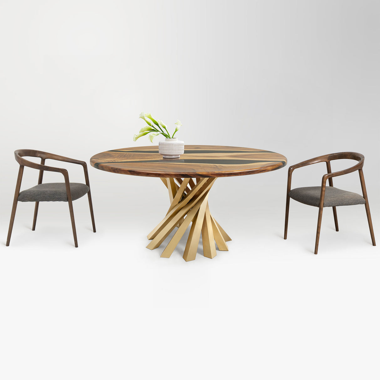 Gold Table Base 325 Filar 28H DIY Metal Furniture metal pedestal table base pedestal table base only pedestal table base metal table pedestal base metal dining table pedestal base