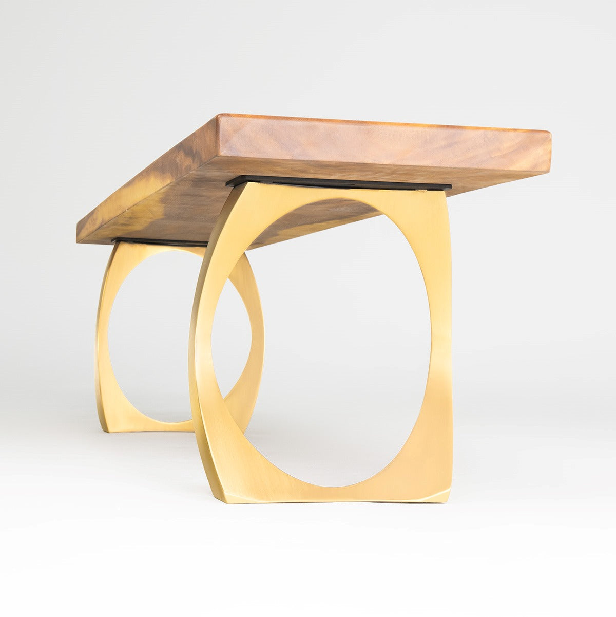 Bench Legs 119 Cleo - 10W, 16H inch - Set of 2 pcs of FlowyLine Design for DIY furniture dining home decor epoxy woodwork metal table legs furniture steel coffee table handmade home decor side table steel handmade furniture modern bench for entryway narrow wood bench metal legs for bench