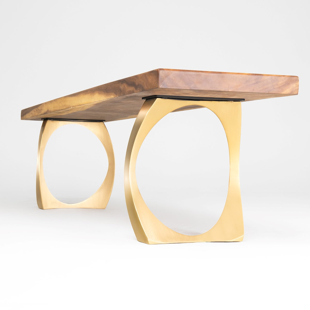 Bench Legs 119 Cleo - 10W, 16H inch - Set of 2 pcs of FlowyLine Design for DIY furniture dining home decor epoxy woodwork metal table legs furniture steel coffee table handmade home decor side table steel handmade furniture modern bench for entryway narrow wood bench metal legs for bench