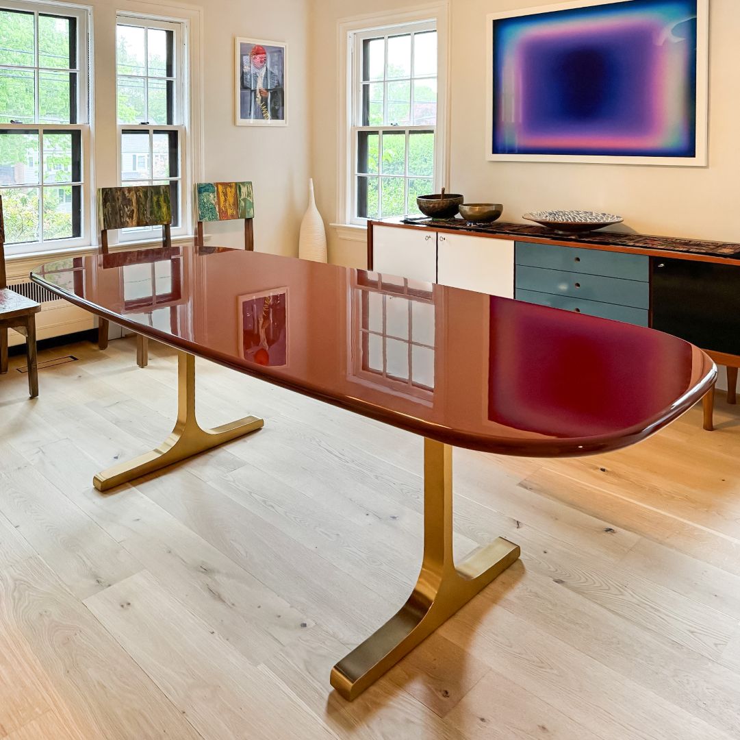 luxury gold table legs