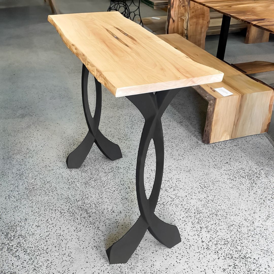 metal bar table legs