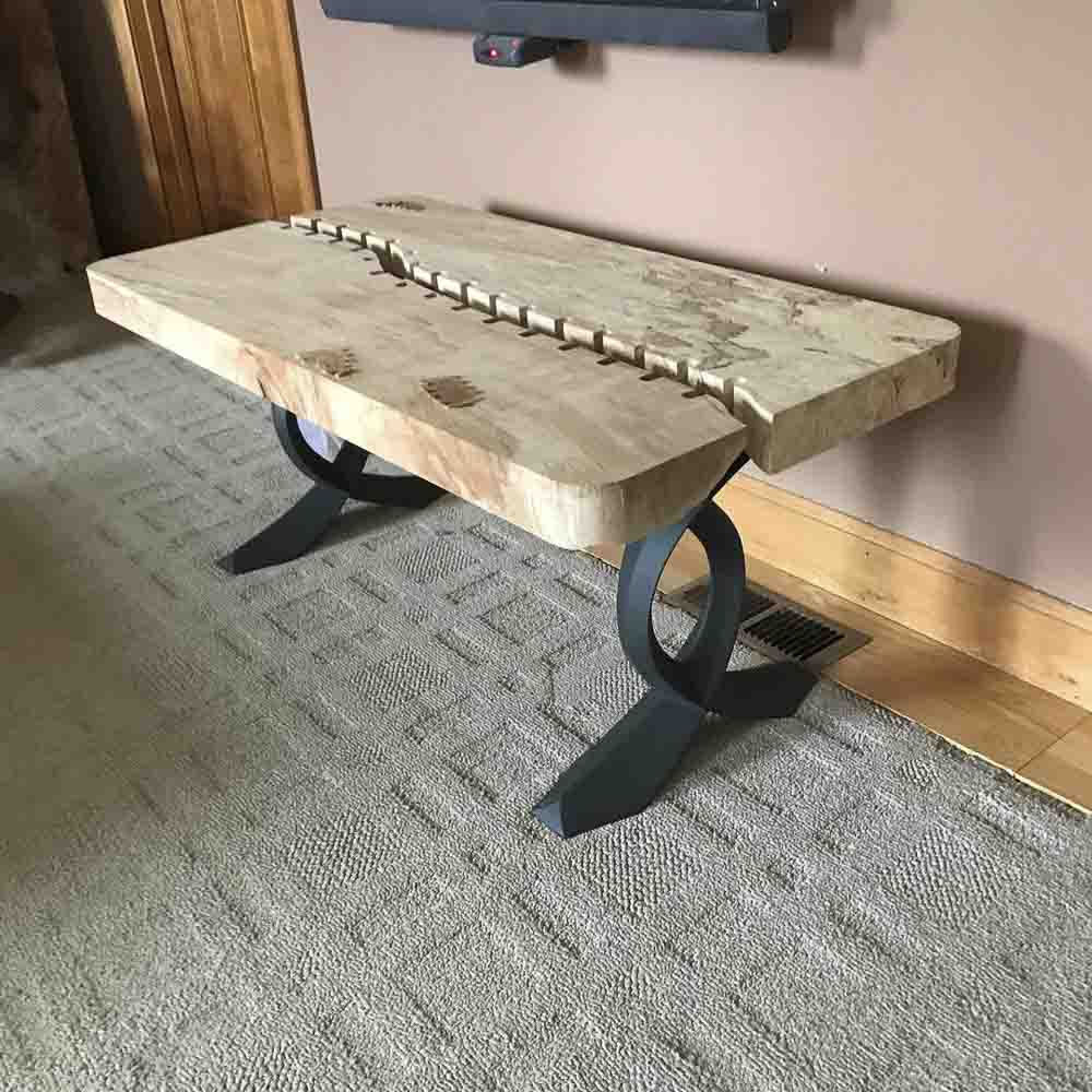 Bench Legs 108 Curva for Modern Wooden Tabletop bench legs metal bench legs bench legs metal work bench legs feedback 12