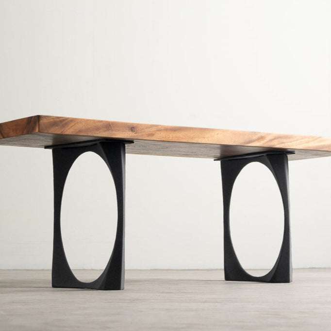 Bench Legs 110 Oria 16H for Woodworking, Live Edge Tabletop Coffee Table Base for DIY furniture dining home decor epoxy woodworkbench legs flowyline legs modern coffee table metal side table kitchen table legs set of bench legs trapezoid c bench frame hair pin legs walnut legs tapered