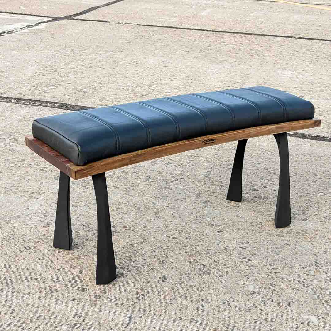 Bench Legs 116 Nura - 11W, 16H inch - Set of 2 pcs of FlowyLine Design Coffee Table Base for DIY furniture dining home decor epoxy woodworkmetal table bench legs furniture coffee table outdoor bench mid century modern pipe shelf unique coffee table End narrow bench metal legs for bench