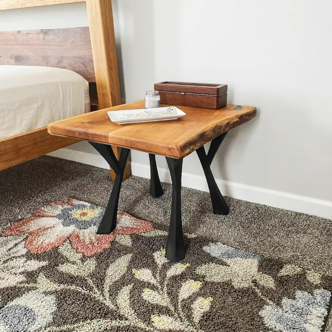 Bench Legs 115 Yami 16H Industrial Metal Furniture FlowyLine Design Coffee Table Base for DIY furniture dining home decor epoxy woodworkmodern coffee table metal bench legs steel x bench legs adjustable stool bench x legs narrow wood bench for entryway modern end table