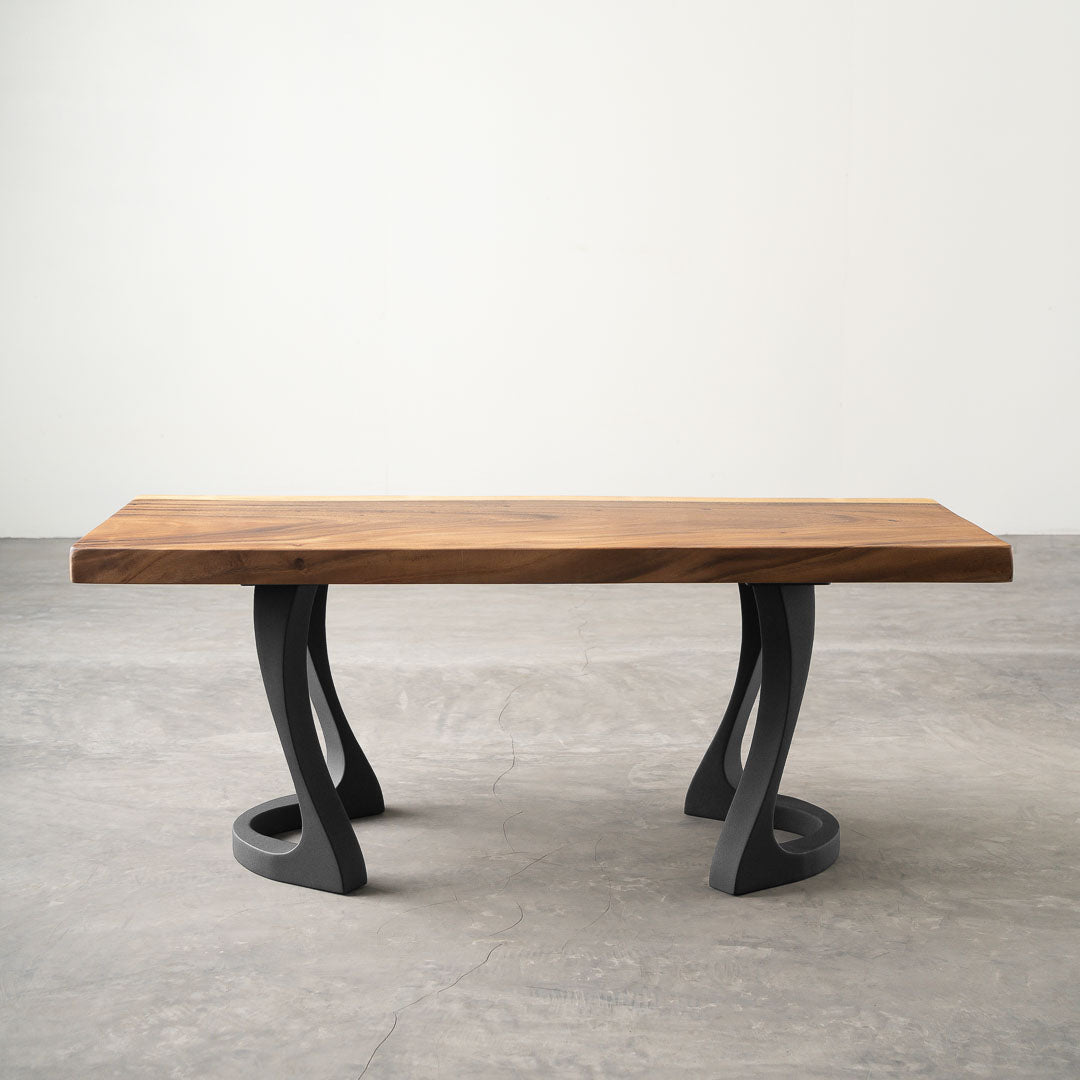 Bench Legs 117 Uzar 16H for Woodworking, Live Edge Tabletop Flowyline Design Coffee Table Base for DIY furniture dining home decor epoxy woodworkbench steel table legs farmhouse outdoor bench metal coffee table round stool legs modern desk small bench charcuterie narrow wood bench modern metal legs for bench