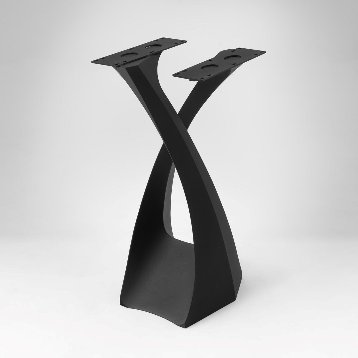 Counter Table Base 614 Tulipe 34H Mid-Century Modern Style DIY metal table furniture legs console side table legs desk legs counter table metal table base side table steel dining table handmade furniture flowyline design bar table round counter height table