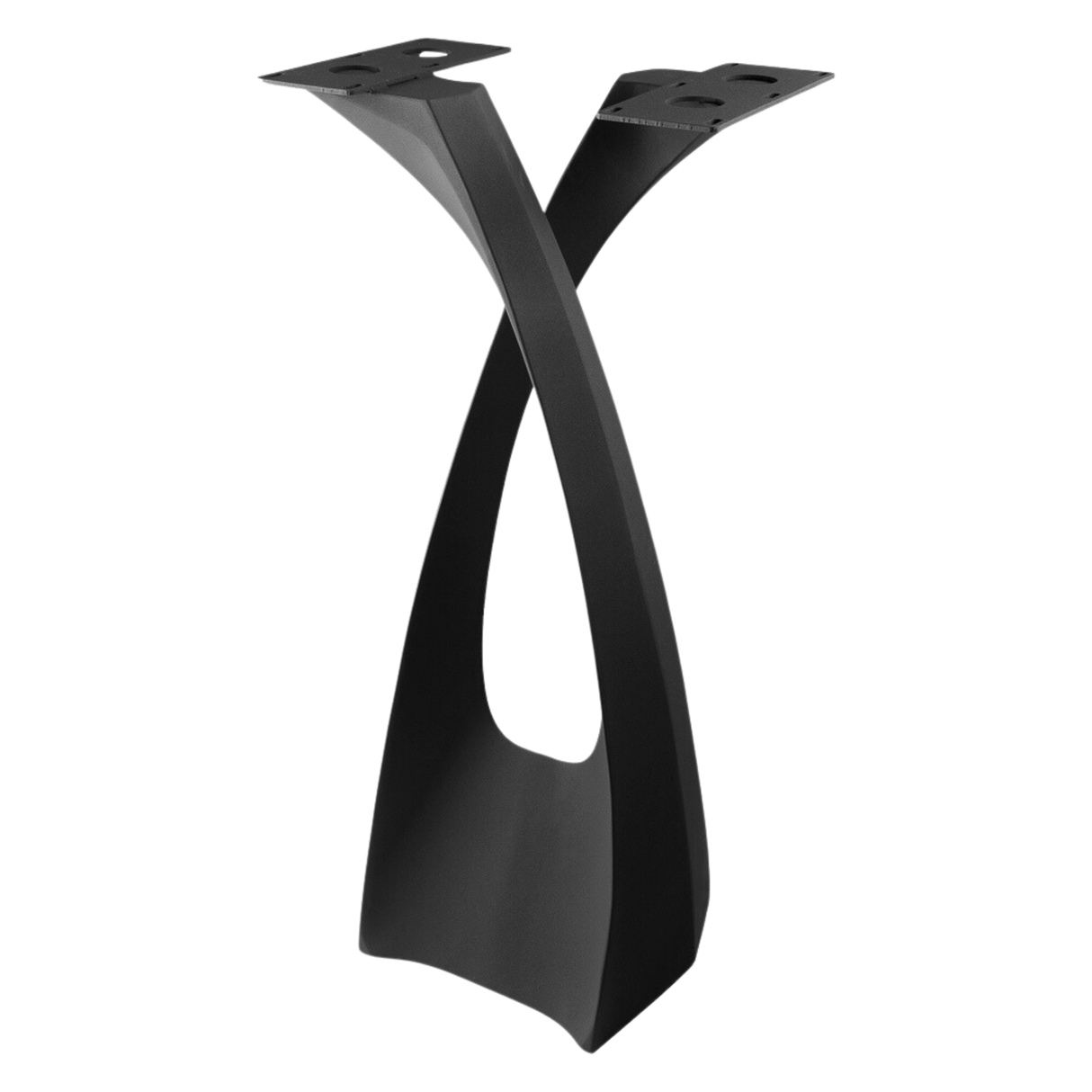 Counter Table Base 614 Tulipe 34H Mid-Century Modern Style DIY metal table furniture legs console side table legs desk legs counter table metal table base side table steel dining table handmade furniture flowyline design bar table round counter height table