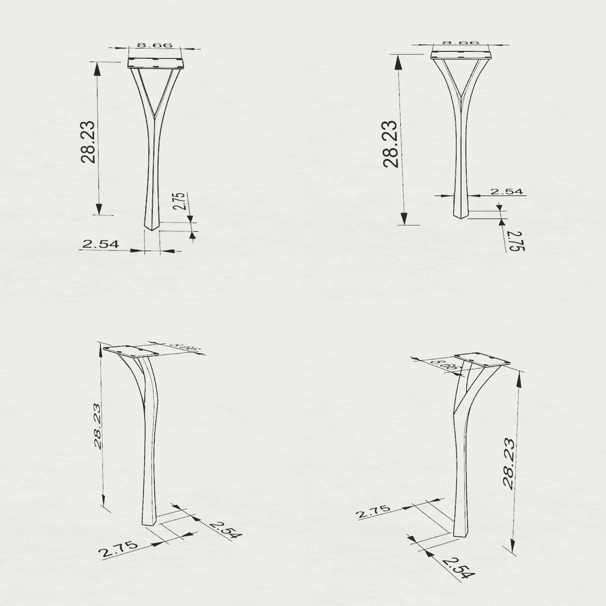 Metal Table Legs - 508 Farasmarble base table lamp; marble top wood base dining table; marble top table with wood base; martini side table with white marble base;