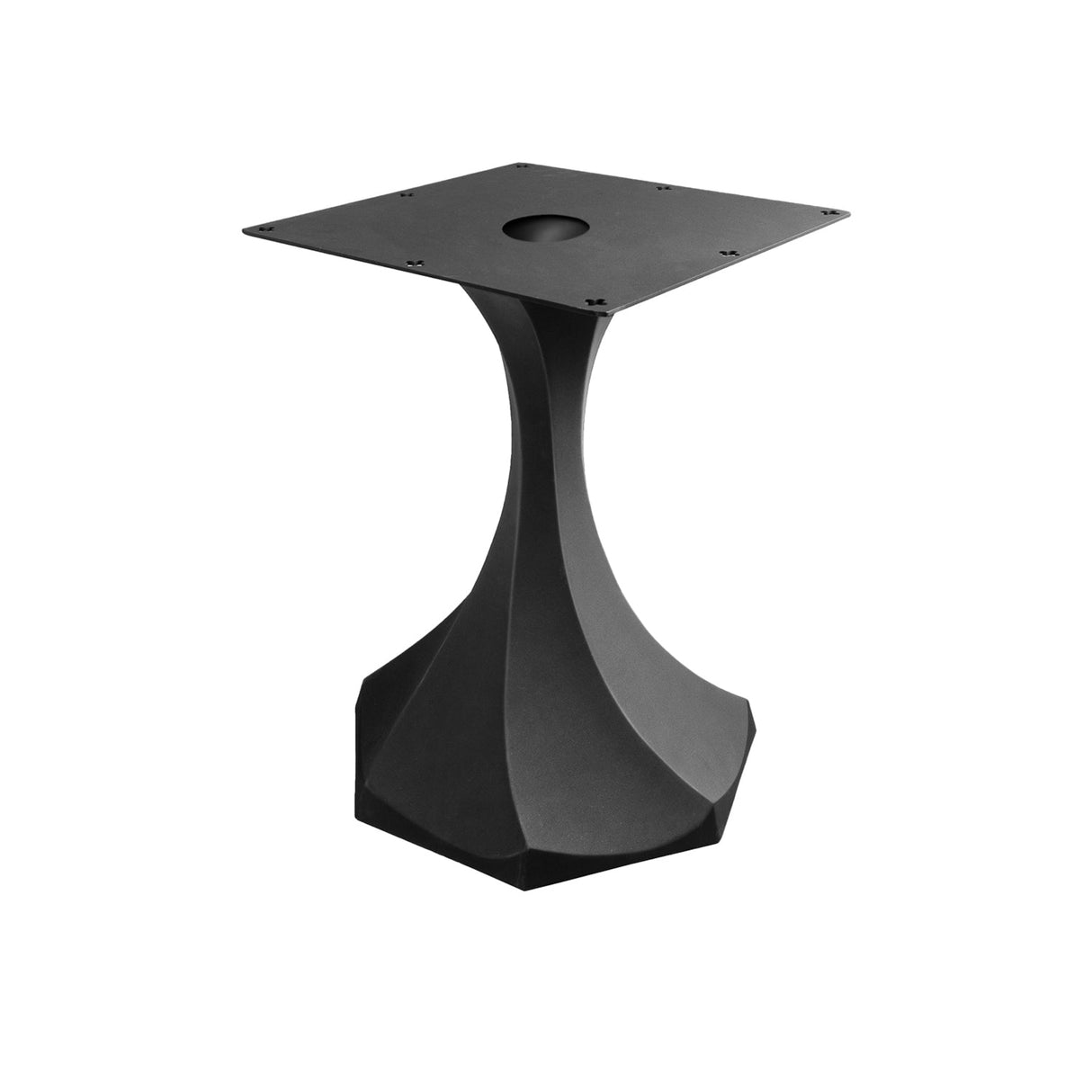Metal Table Base - 311 Uzar - 21, 21, 28H inch table legs table base furniture legs mid century modern base for table top pedestal table base Round dining and kitchen side table Round Dining Base living room glass table base home and living industrial and rustic style heavy duty