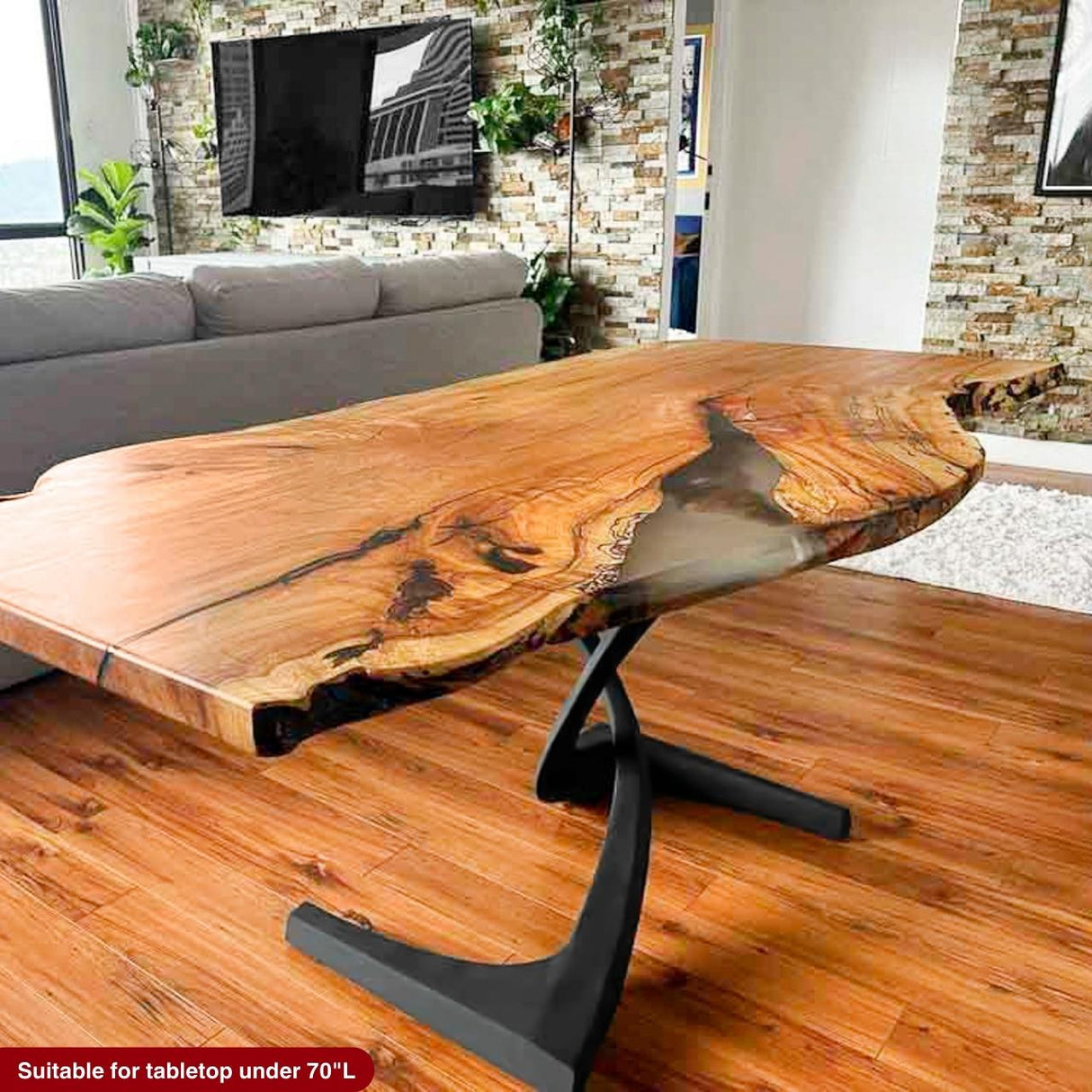 Metal Table Base - 315 Mamba - 20W, 28H inch round dining table base mid century modern Pedestal stand kitchen pedestal table base base for table top steel oval glass granite home and living industrial and rustic style heavy duty