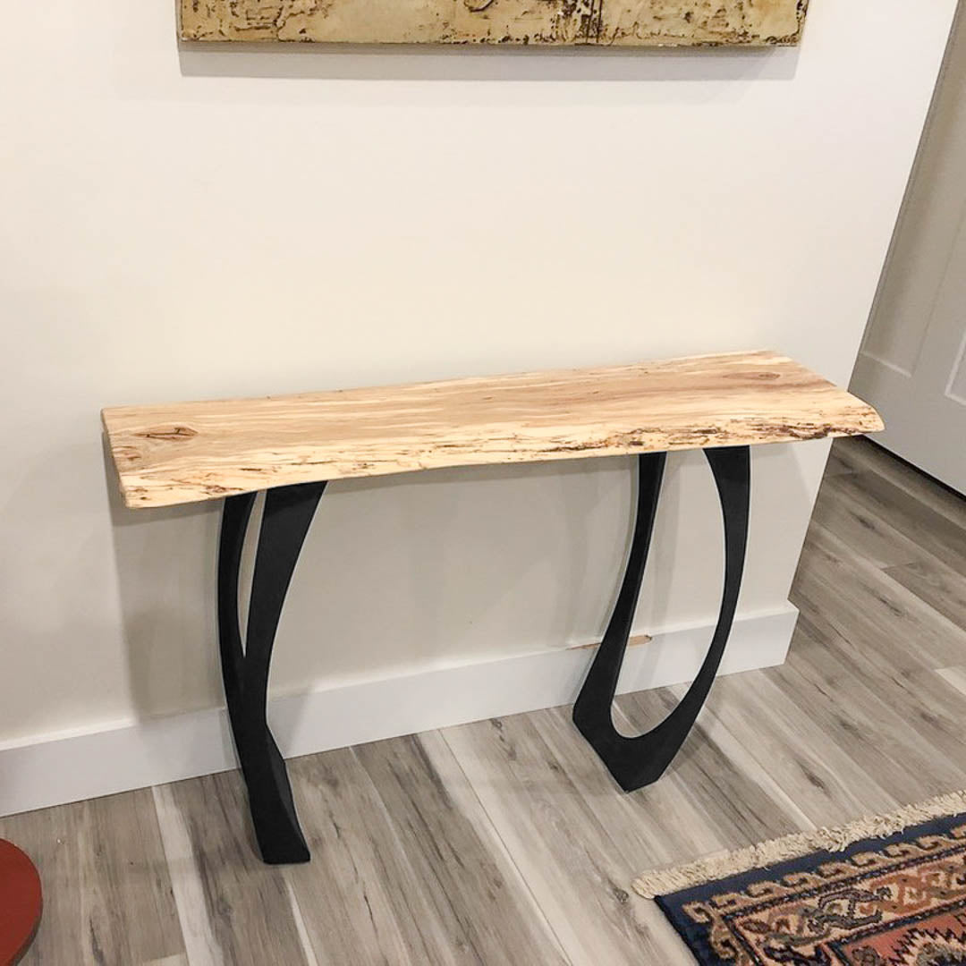 Metal Console Table Legs - 211 Cleo - 28H inch - Set of 2 pcs metal table legs furniture console table desk legs side table steel table base entryway table Narrow Console Table handmade furniture diy round counter height table bar table