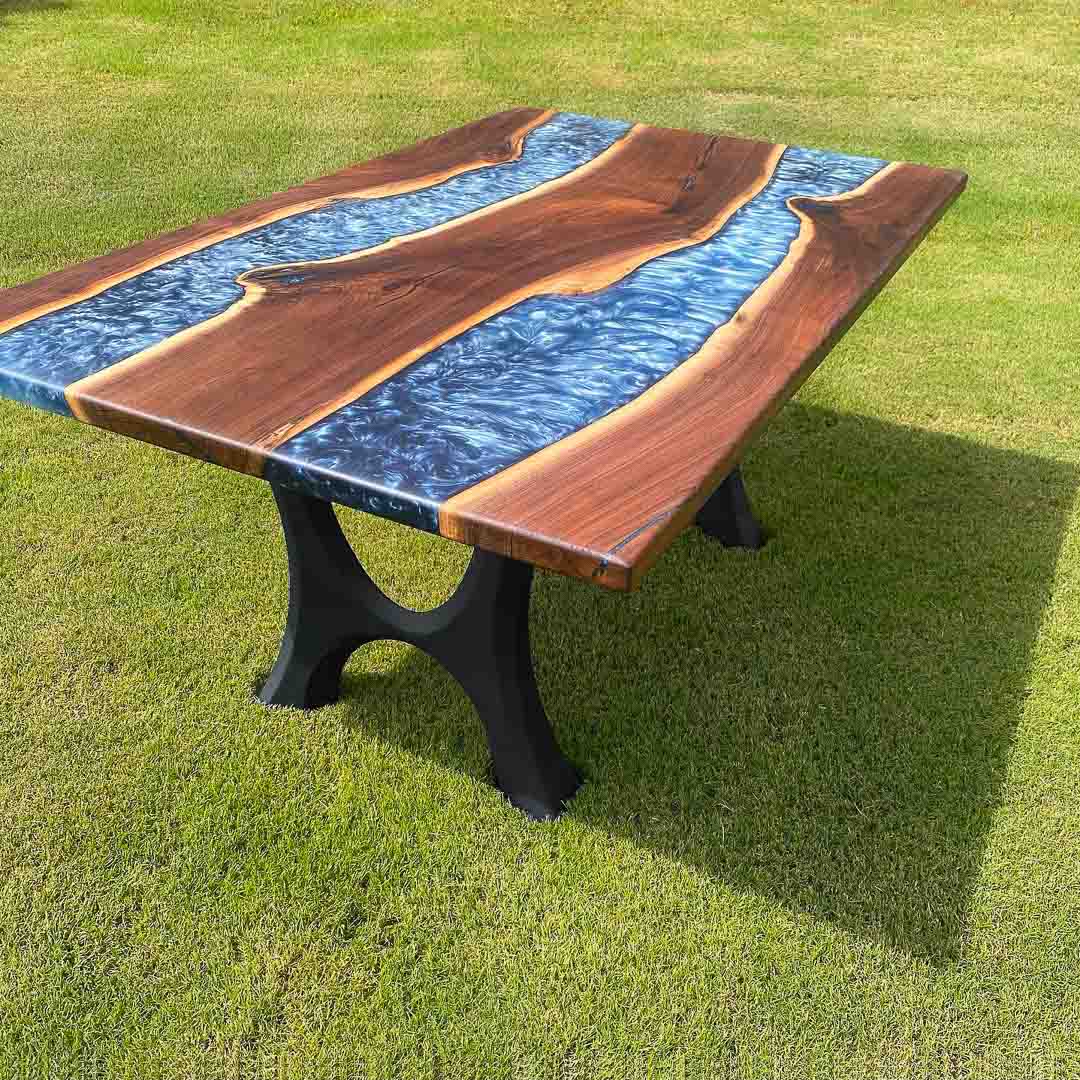 Furniture Legs 405 Haru 28H Modern Metal Dining Table Legs - Set of 2 pcs table legs modern desk live edge table legs industrial wood dining table office desk iron wood table legs sofa large dining table industrial & rustic style heavy duty