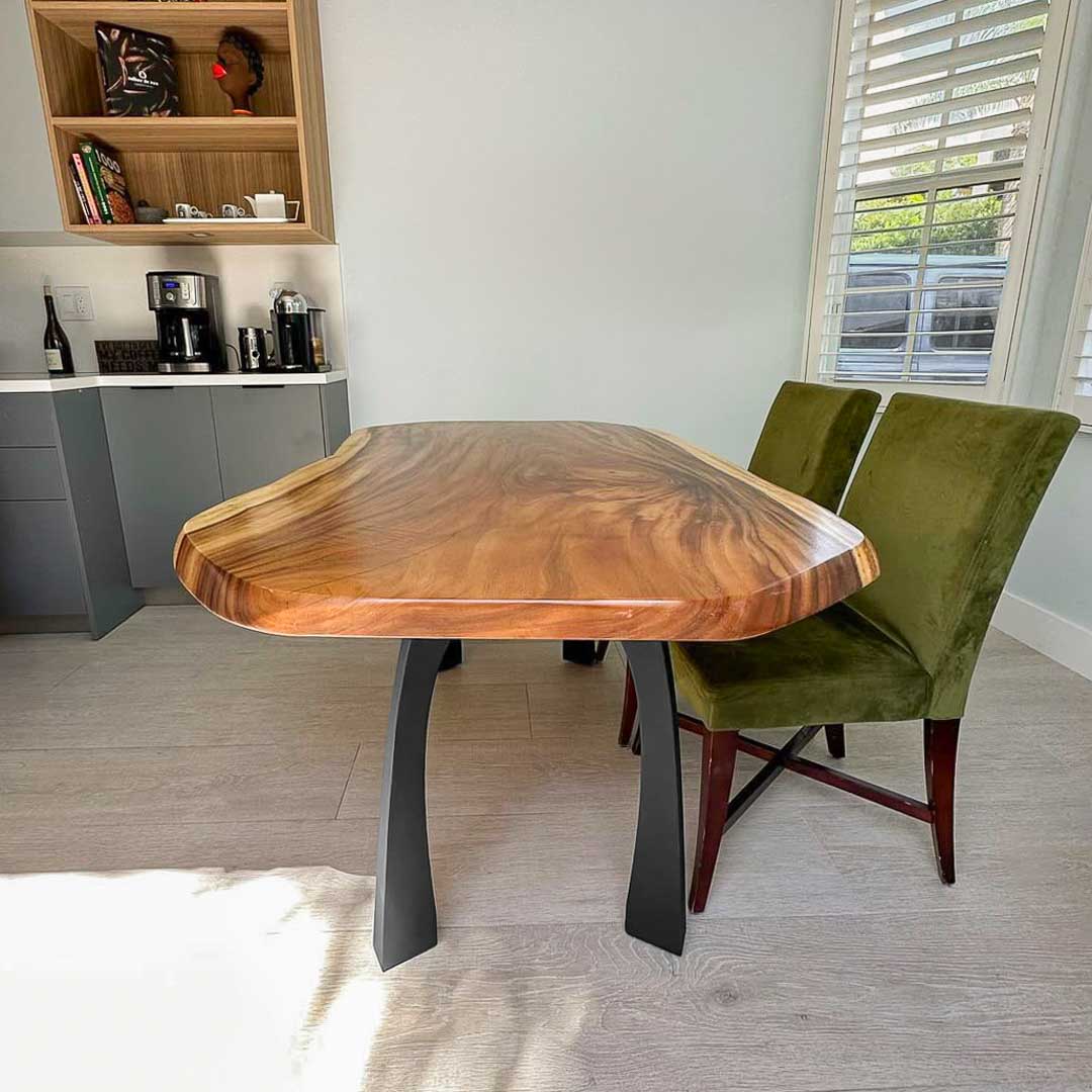 Metal Table Legs 419 Nura 28"H Set of 2 pcs metal table legs wood desk steel table legs kitchen and dining pipe legs entryway table live edge slab farmhouse furniture desk legs flowyline design industrial & rustic style heavy duty flowyline design