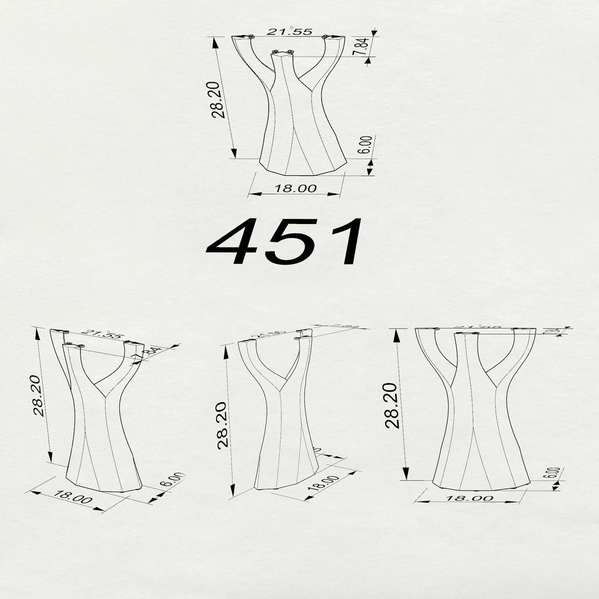 Technical drawing of a garment with dimensions on a white background