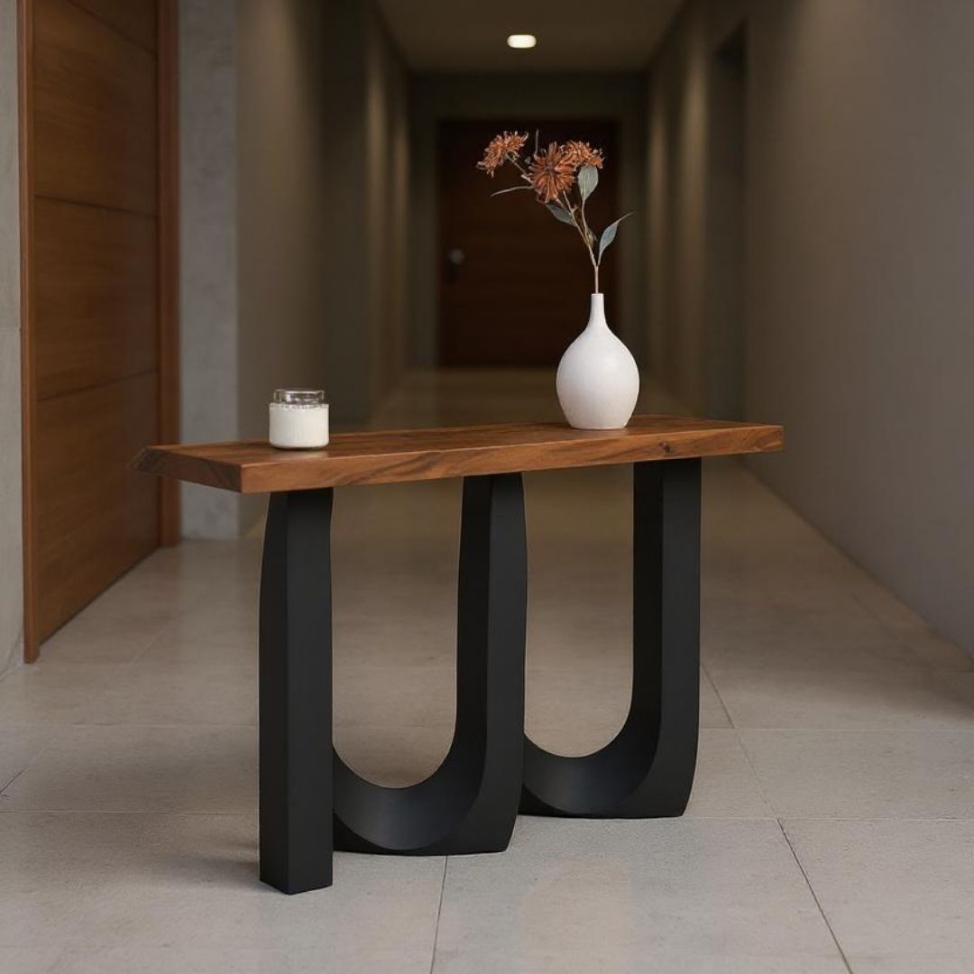 Modern console table legs