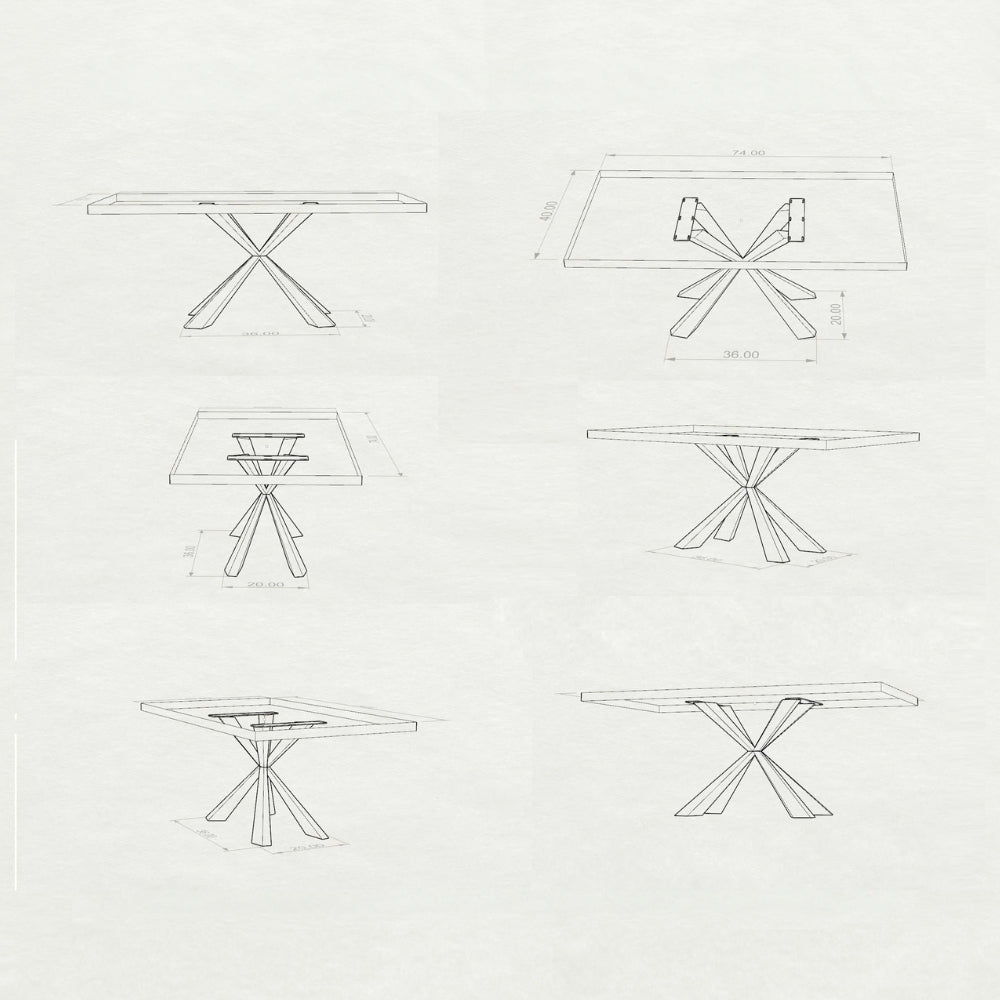 Metal Table Base - 313 Summa - 43, 20, 28H inch dining table base coffee Pedestal base base for table top tulip table base steel side table granite iron trestle table base home and living industrial and rustic style heavy duty