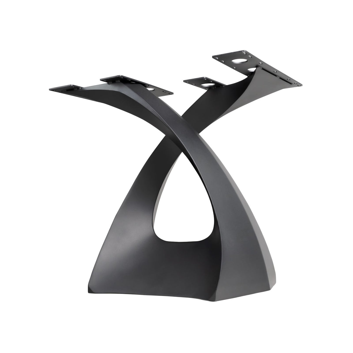 Metal Table Base - 323 Tulipe - 20, 20, 28H inch dining table base tulip Pedestal table Base wooden metal diy table base farmhouse table legs wood table base home and living industrial and rustic style heavy duty