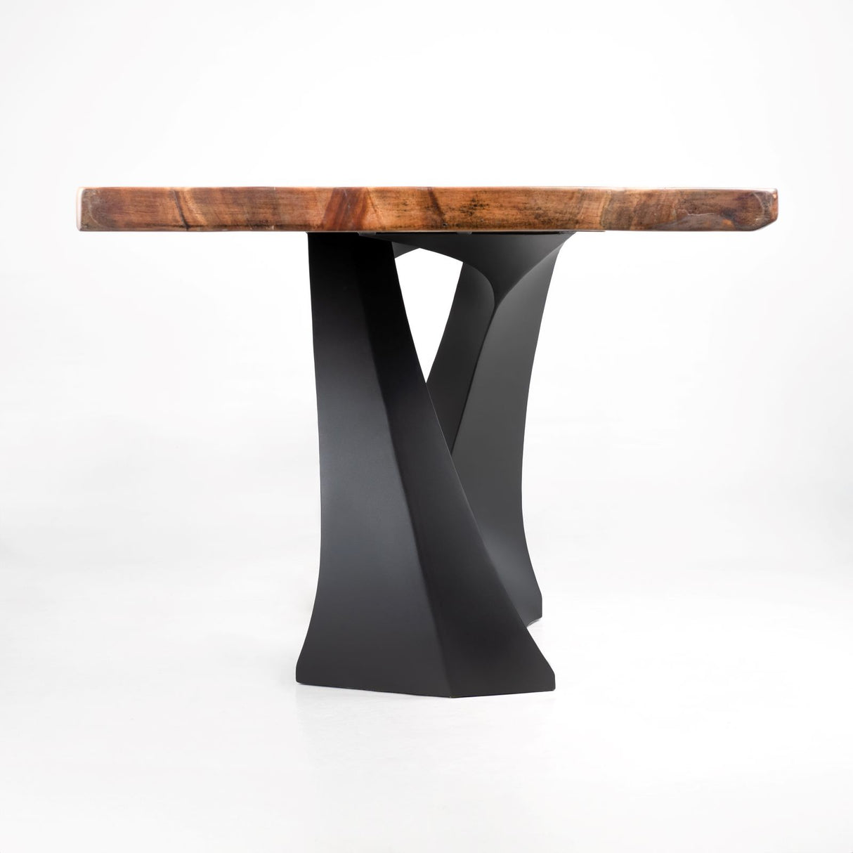 Metal Table Base - 323 Tulipe - 20, 20, 28H inch dining table base tulip Pedestal table Base wooden metal diy table base farmhouse table legs wood table base home and living industrial and rustic style heavy duty