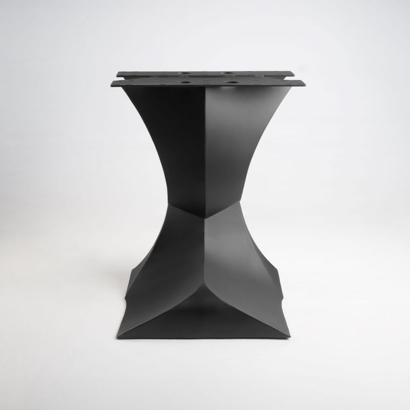 Table Base 326 Crest 28H Modern Metal Dining Furniture; diy glass table base; table base ideas for glass top; diy table base ideas;