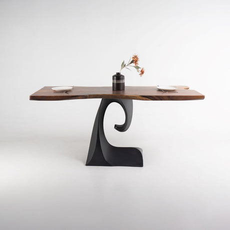 Table Base 326 Crest 28H Modern Metal Dining Furniture; metal table base for glass top; table base for rectangle glass top; round dining table base for glass top;