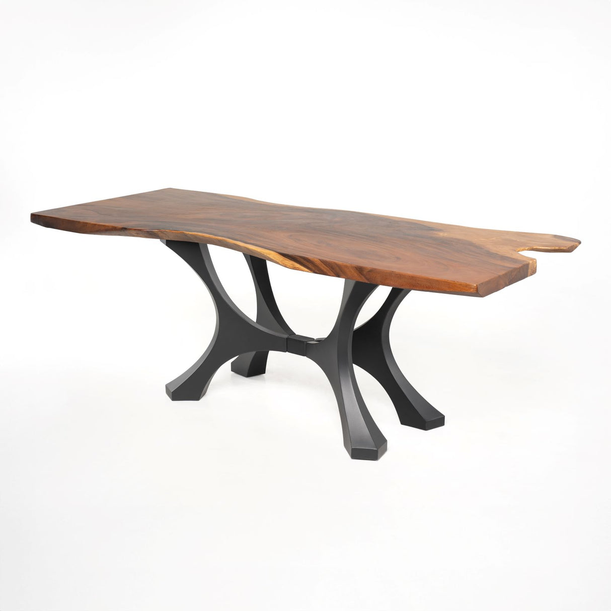 Table Base 328 Flutter 28H Heavy-Duty Metal Furniture for Woodworker; base for live edge table; granite table base ideas; dining table base for marble top; metal table base for granite top; outdoor table base for granite top;