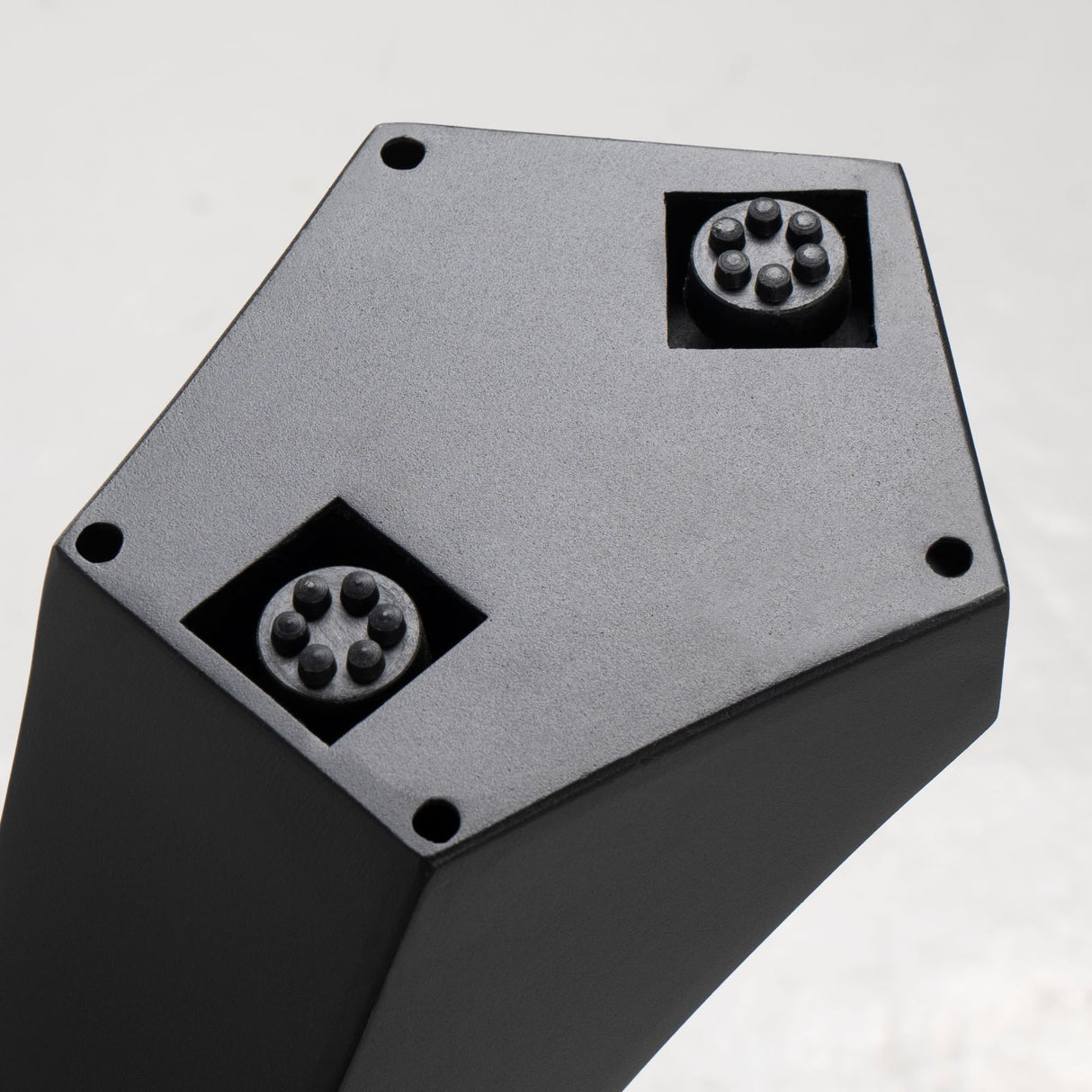 Table Base 328 Flutter 28H Heavy-Duty Metal Furniture Handmade; wooden base for table; stainless steel table base for granite; coffee table base for granite top; quartz table base;