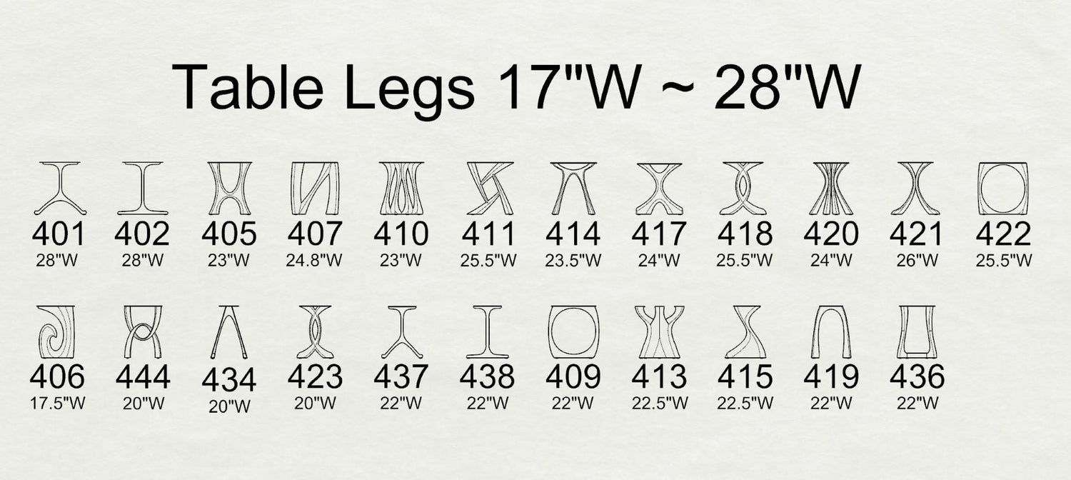 Metal Table Legs - 417 Xavier - 24W, 28H inch - Set of 2 pcs metal legs desk legs; flowyline; home decor; computer table legs; outdoor furniture 2