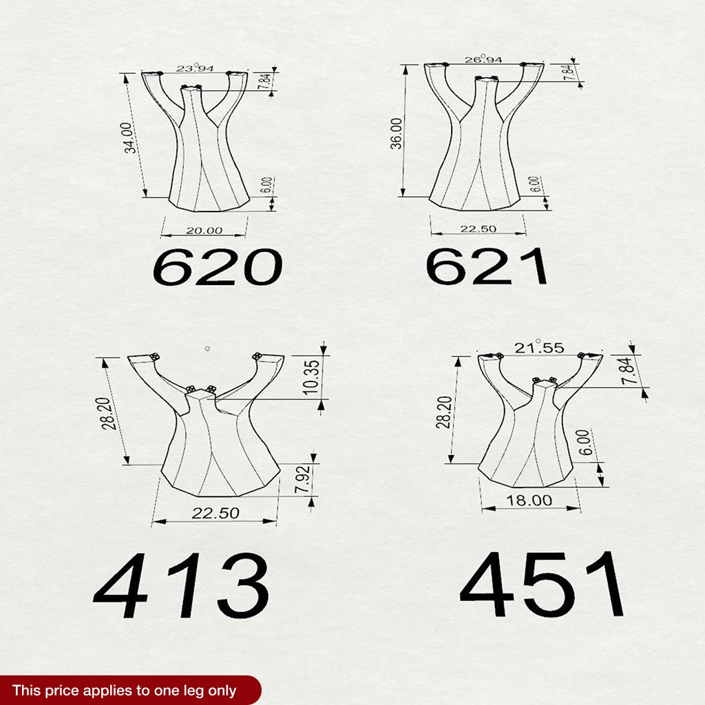 Technical drawing of a dress with measurements on a white background