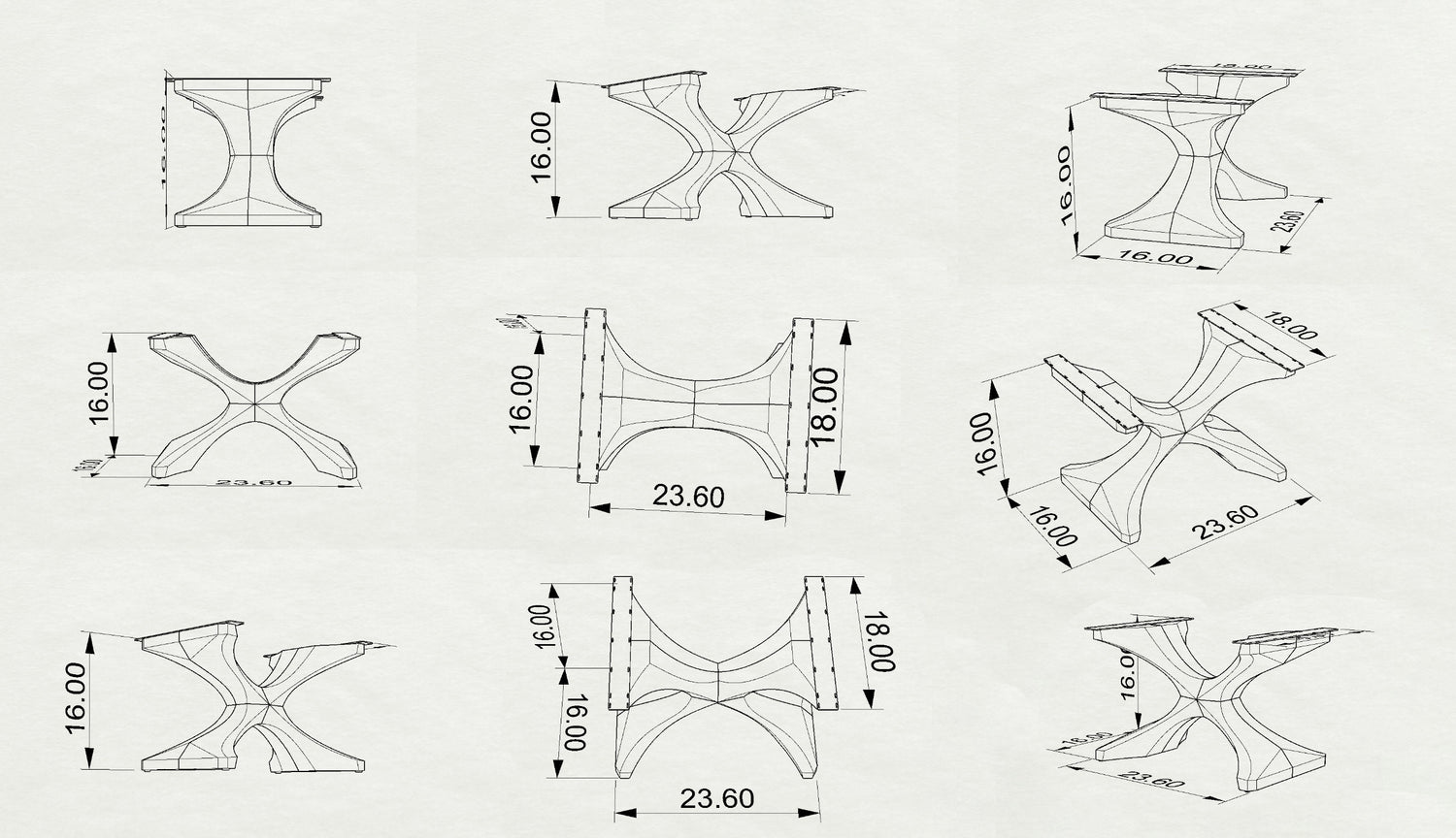 Coffee Table Base 221 Xerxes 16H Metal DIY Furniture coffee table legs legs for coffee table round coffee table legs legs for round coffee table black metal coffee table legs unique metal coffee table legs coffee table legs for sale