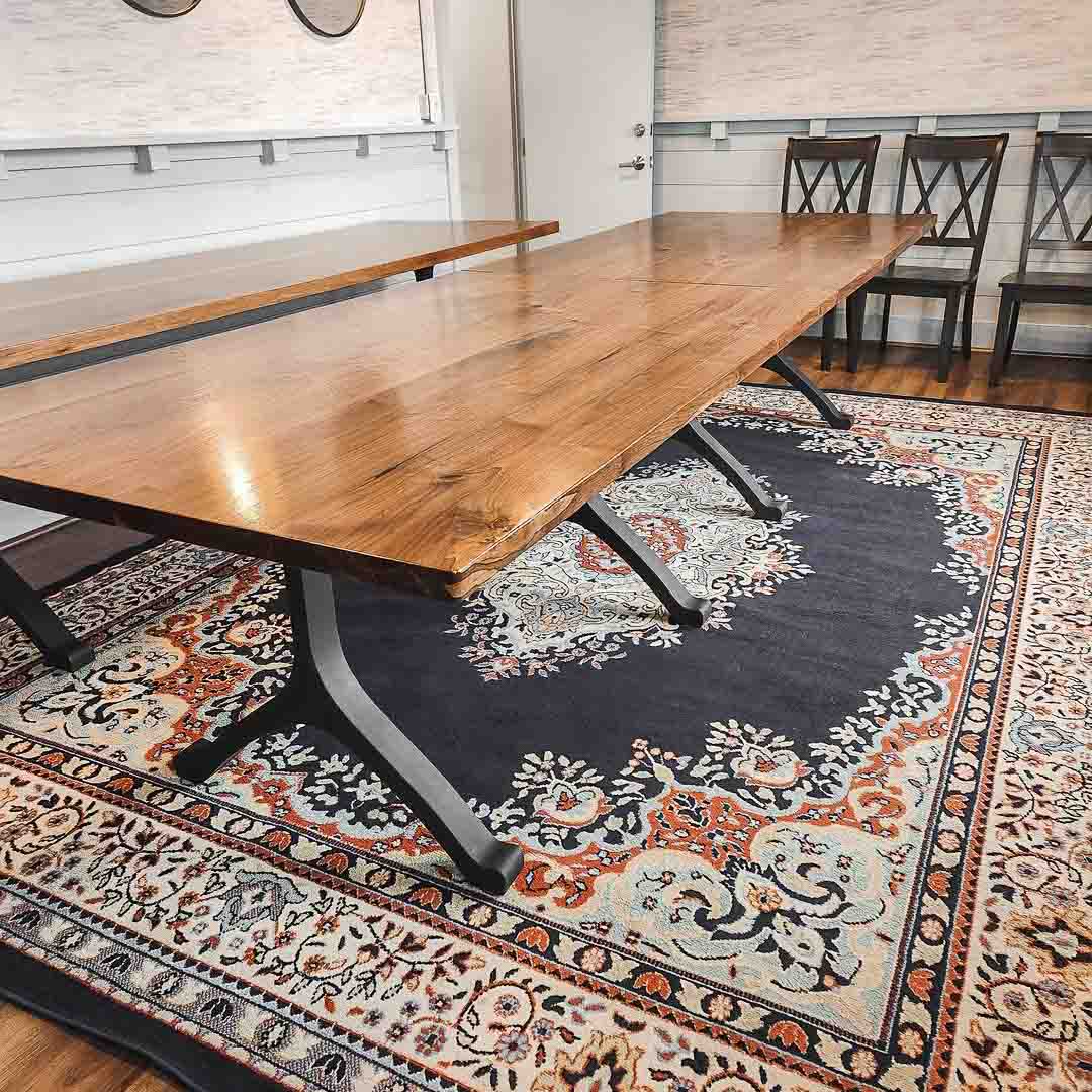 Metal Table Legs - 401 Wishbone - 28W, 28H inch - Set of 2 pcs metal table legs steel table dining table Wishbone steel Furniture legs trestle table live edge dining entryway desk legsflowyline design office desk industrial & rustic style heavy duty