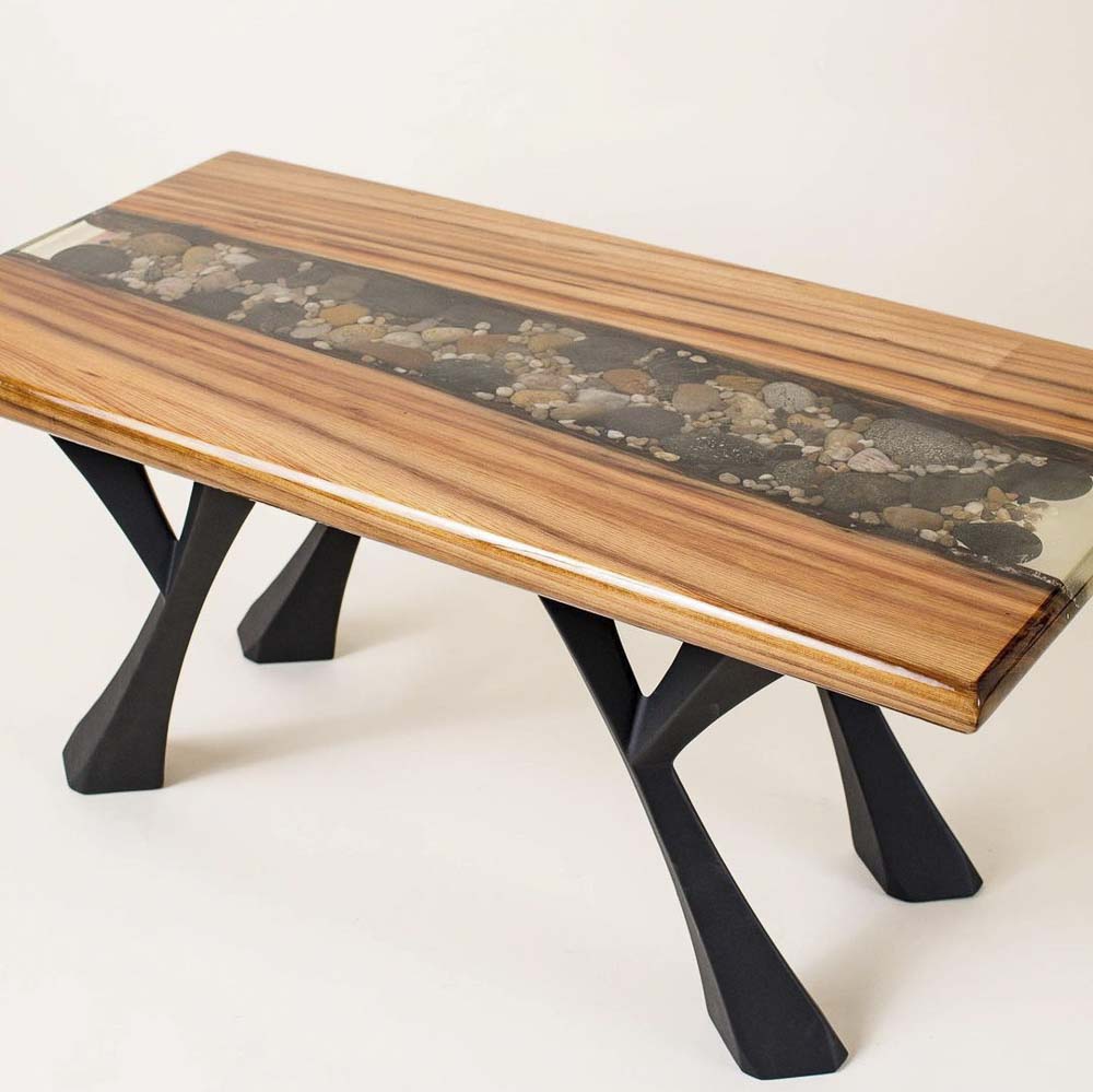 Bench Legs 115 Yami 16H Industrial Metal Furniture FlowyLine Design Coffee Table Base for DIY furniture dining home decor epoxy woodworkmodern coffee table metal bench legs steel x bench legs adjustable stool bench x legs narrow wood bench for entryway modern end table