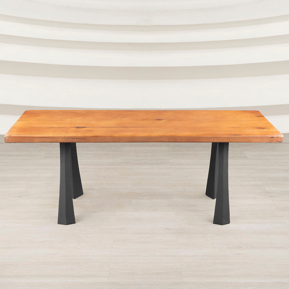 Bench Legs 116 Nura - 11W, 16H inch - Set of 2 pcs of FlowyLine Design Coffee Table Base for DIY furniture dining home decor epoxy woodworkmetal table bench legs furniture coffee table outdoor bench mid century modern pipe shelf unique coffee table End narrow bench metal legs for bench